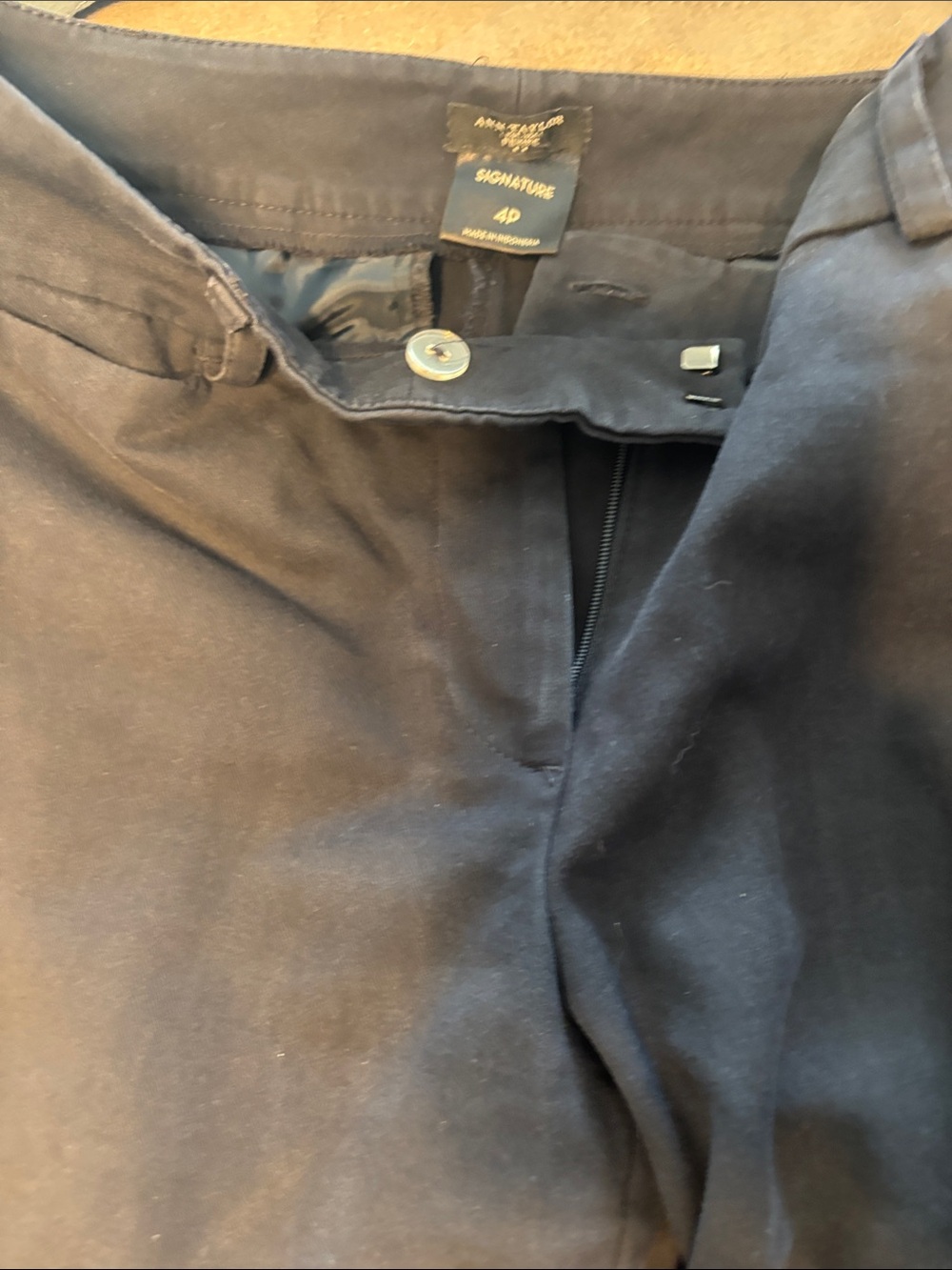 Banana Republic Black Signature lined pants, Ann Taylor Lindsay and AT signature